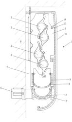 WALL-MOUNTED RADIANT COOLING DEVICE