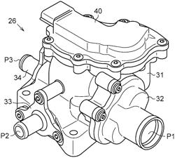 INTERNAL COMBUSTION ENGINE COOLING DEVICE