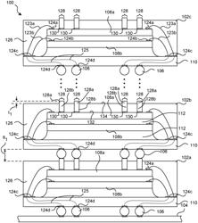 SEMICONDUCTOR DEVICE ASSEMBLY WITH THROUGH-PACKAGE INTERCONNECT AND ASSOCIATED SYSTEMS, DEVICES, AND METHODS