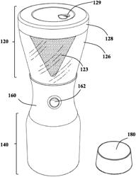 System for preparing and storing a cold beverage