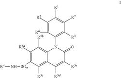 Alkynyl dihydroquinoline sulfonamide compounds