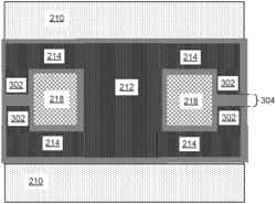 Semiconductor switching device separated by device isolation