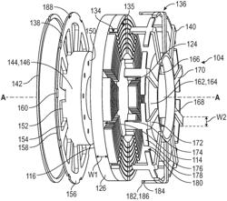 AXIAL FLUX MOTOR HAVING AN INSULATED ROTOR