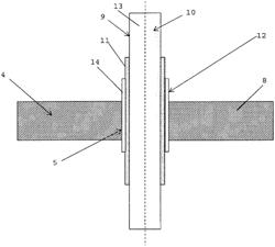 Method and system for a gas-tight cable feedthrough