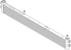 Transmission cooler for automotive applications