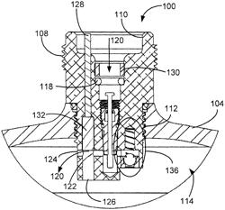 Single fill valve