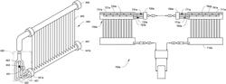 Capacity modulating an expansion device of a HVAC system