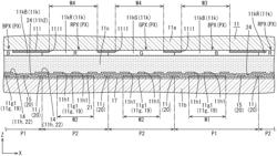 Display device with position input function