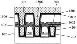 Air-gap containing metal interconnects