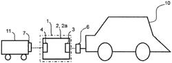 Connection system for coupling a vehicle to a trailer