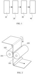 Process for producing a flaked thermal-insulating and/or acoustic-insulating material