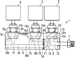 Shutoff-opening device