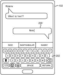 Text input system using evidence from corrections