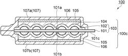 Electrode for secondary battery, secondary battery, and electronic apparatus