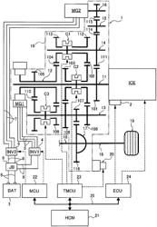 Electrically driven vehicle start control device