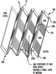 Support and drainage material, filter, and method of use