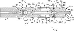 FRAC plug system with integrated setting tool