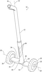 PORTABLE ELECTRIC VEHICLE WITH ARTICULATED WHEELS