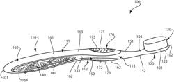 Oral care implement having multi-component handle