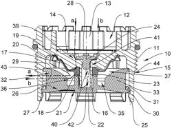 Bung plug having an integrated pressure compensation means