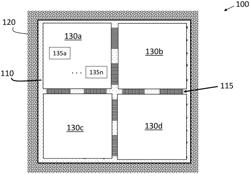 SPACER FOR DIE-TO-DIE COMMUNICATION IN AN INTEGRATED CIRCUIT