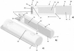 Electrophoresis assisted method and device for purifying a charged target molecule from a sample