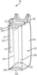 Collapsible container and sensor