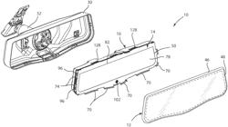 Toggle mechanism for rearview assembly