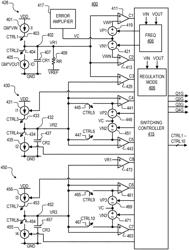 Hysteretic current mode buck-boost control architecture having sequential switching states