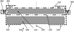 Absorbent Mat with Wings Connected by Tear-Open Sections