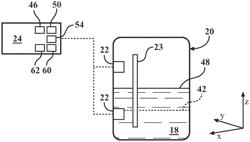 FLUID VOLUME DETERMINATION ENHANCED BY ASSESSMENT OF VEHICLE OPERATIVE STATE