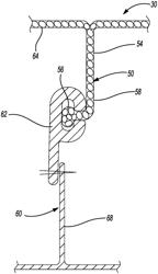 Vehicle seat trim covers with knitted attachment structures formed with heat-activated yarns