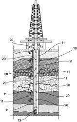 System for cableless bidirectional data transmission in a well for the extraction of formation fluids