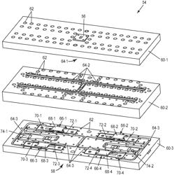 Antenna waveguide transitions for solid state power amplifiers