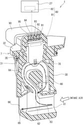 AIR FLOW RATE MEASUREMENT DEVICE