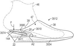 FOOTWEAR HEEL SPRING DEVICE