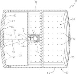 SHOWERHEAD INCLUDING SPRAY NOZZLE AND DEFLECTOR