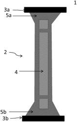 PLASTIC VEHICLE TANK WITH CONNECTING ELEMENT HAVING AN IMPROVED BREAKING EFFECT