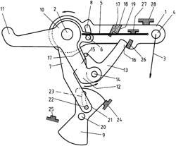 Actuating device for a motor vehicle lock