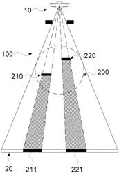 X-ray imaging method using variable imaging plane projection and x-ray imaging device applying the same