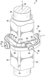 Rotating swashplate ring to rotor mast connection