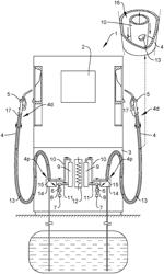 Fluid dispensing unit having a defrosting system