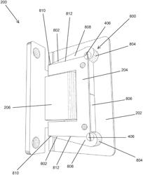 Slip resistant glass hinge system