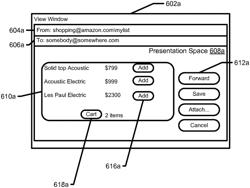 Methods and computer program products for browsing using a communicant identifier