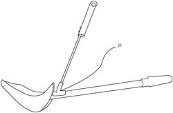 Shovel with auxiliary handle