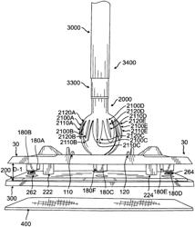 Hand operated disposable cloth removal apparatus for a flat mop