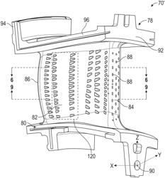 Turbine vane for gas turbine engine