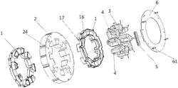 Stator assembly of a magnetic suspension bearing and manufacturing method