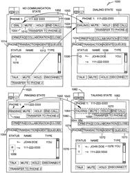 Networked contact center user interface approach