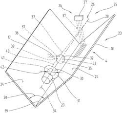 Bending angle measuring apparatus and method for measuring a bending angle by means of the bending angle measuring apparatus